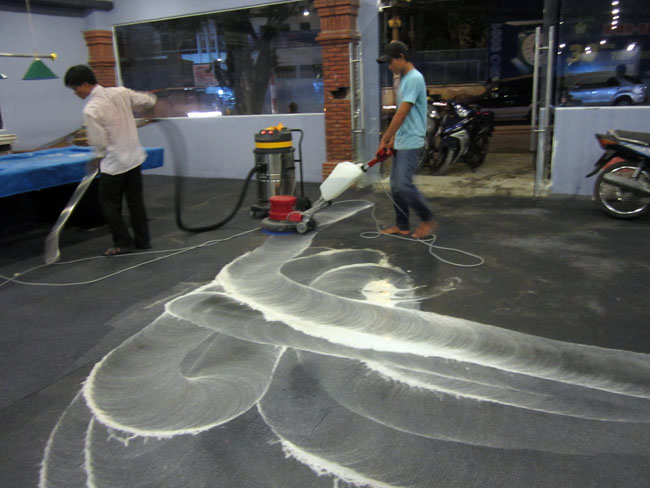 Giặt thảm cũ giá rẻ